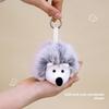 Creative Hedgehog Plush Toy Keychain With Realistic Animal Design For Gift And Decoration