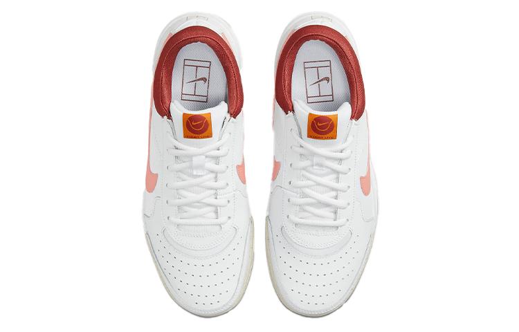 Nike Zoom Court Lite 3 Low Top Tennis Shoes White/Pink Women's DH1042-116
