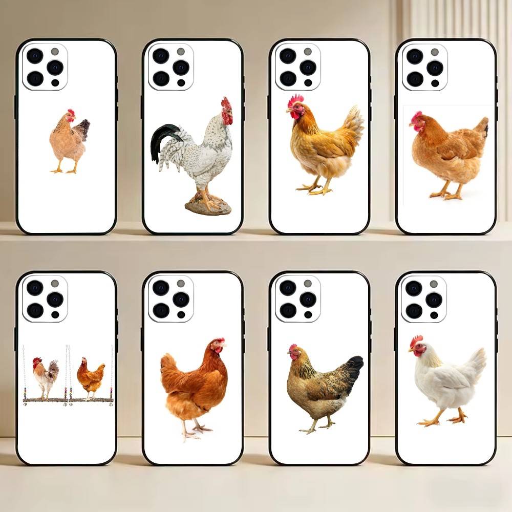 Chicken111 Phone Case Silicone Soft For IPhone 17 16 15 14 13 12 11 X XR Plus Pro Max Plus