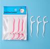100 pièces/50pcs fil dentaire choix de fil dentaire cure-dents bâton de dents nettoyage des dents brosse interdentaire choix de fil dentaire soins d'hygiène buccale