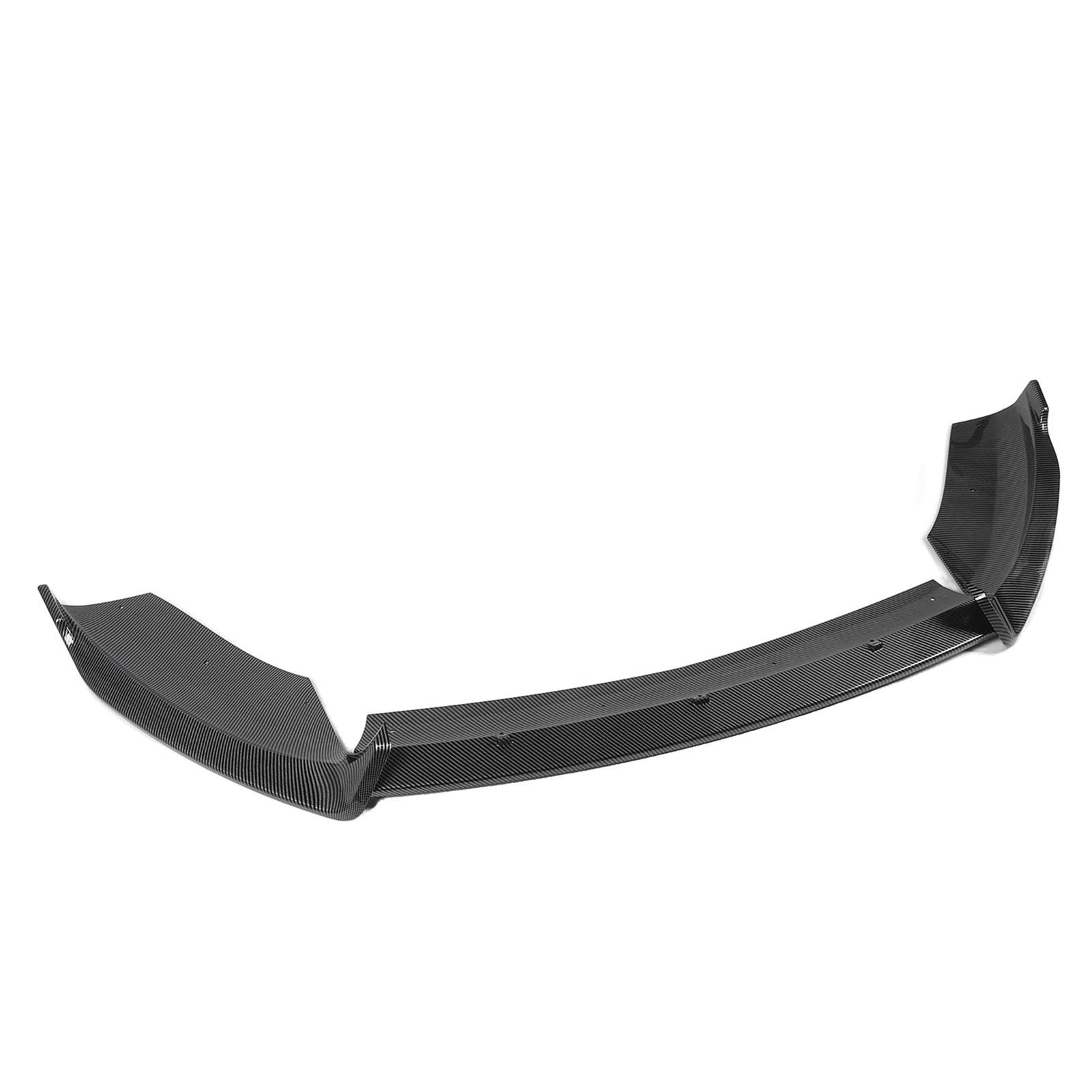 3 шт. Спортивный сплиттер губы переднего бампера Защитная накладка на губу переднего бампера для B‑