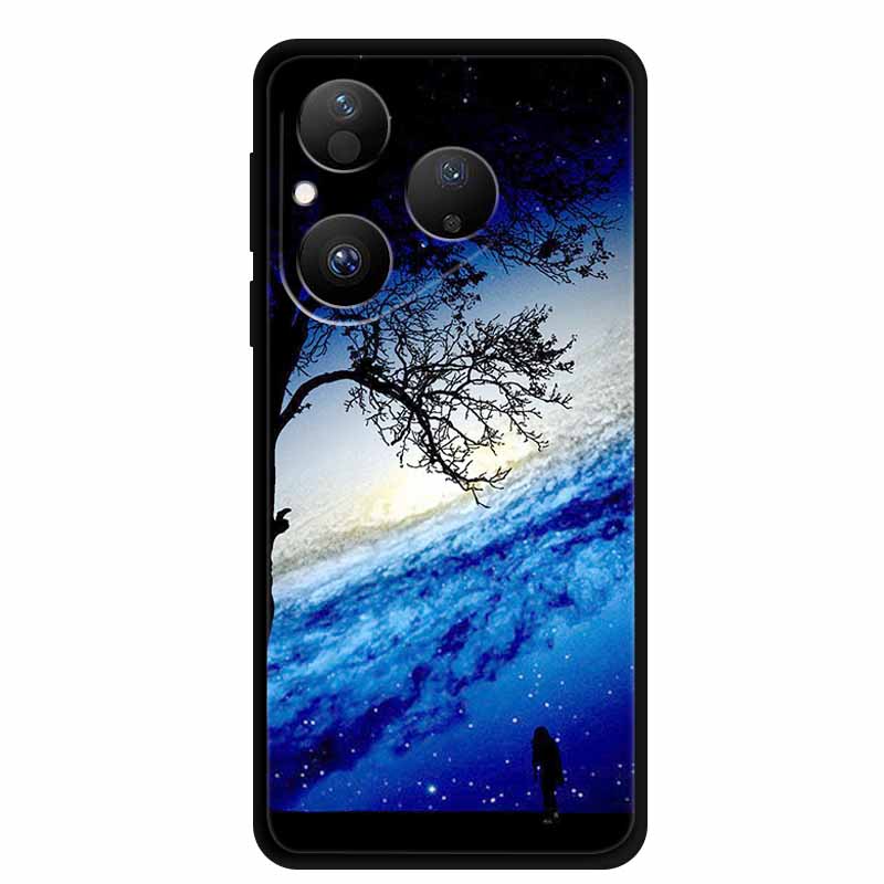For Huawei Pura 80 5G Case Pura80 Coque Black Silicone Soft Back Cover Case For Huawei Pura 80 2025 Phone Case HED-LX9 Funda Bag