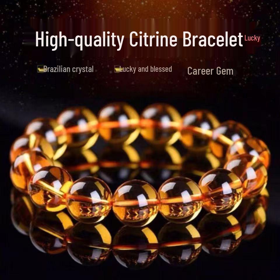 Jiangnan Style Aquamarine & Sandalwood Emotionally Stabilizing Women's Bracelet
