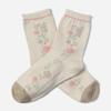 Thursday Island Side Motif Socks_T256MSC139W