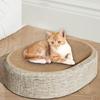 Tiragraffi a Forma Concava Supporto Ergonomico Tiragraffi Letto per Diverse Posizioni di Sonno Migliorando il Comfort dei Gatti