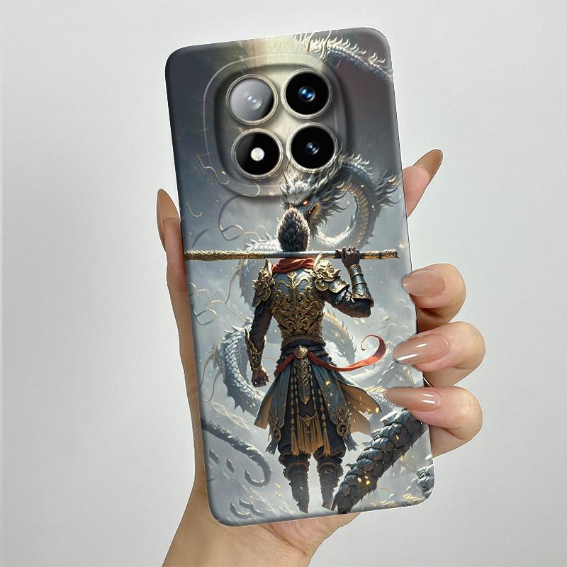 Für Redmi Note 14 Pro Plus 5G Hülle Note14 Pro+ 5G Weiche Silikon Handyhülle Süß Bemalte Modische Cartoon-Bedruckte Rückseite