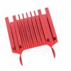 Aluminum Alloy RC Heat Sink for 180 Brushed Motor 20mm Upgrade Part Motor Cooling Fan for 1 18 RC Cars Red