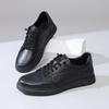 Men's 2025 Autumn Genuine Leather Slip-on Casual Sports Skate Shoes