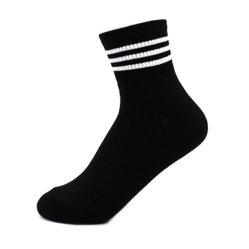 7 Women's 3-Line Sports Socks, Choose 1 of 3 Daily Cotton Socks