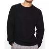 Lockerer Rundhals Langarm Freizeit Herren Strickpullover Pullover Oberteil