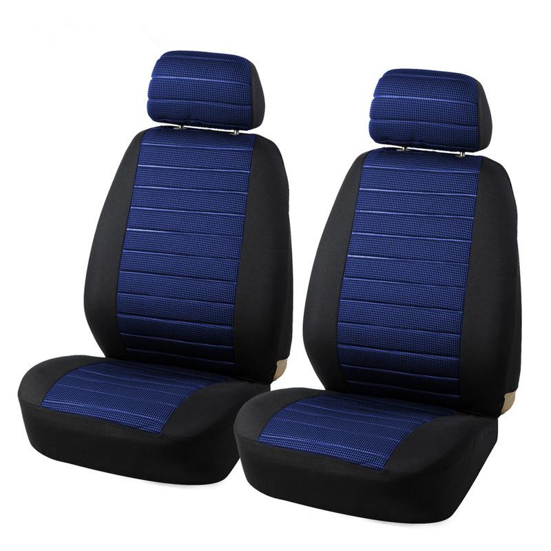 Breathable Car Seat Cover All-season Universal Fabric Polyester Simple Seat Cover Interior Car Seat Cover