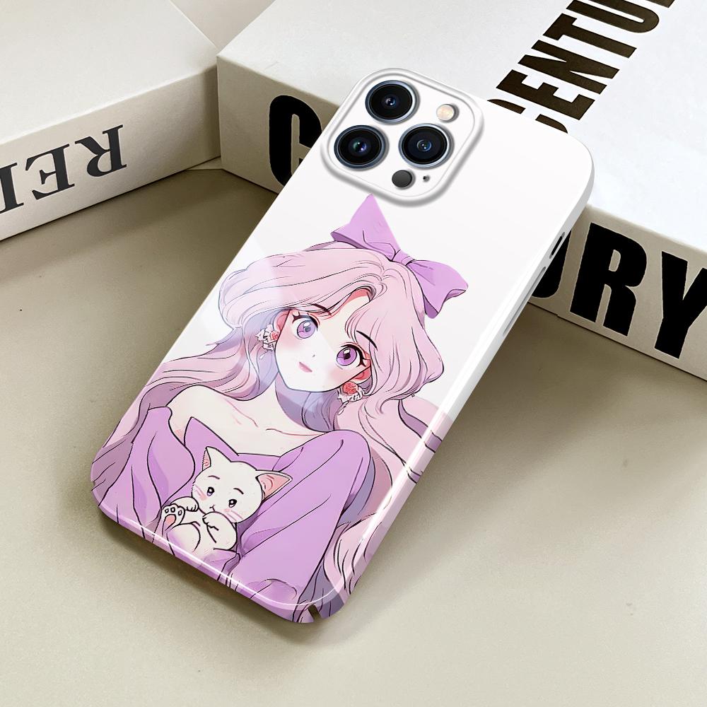 All-inclusive-Film-Telefonhülle Cartoon-Modedesign Hartschalen-Vollschutzhülle für die Kamera für iPhone Samsung Xiaomi Poco Redmi Huawei Honor