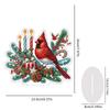 Acrylic Christmas Table Top Diamond Painting Ornament Kits Animal 5D DIY Diamond Art Tabletop Decorations Bedroom Table Decor