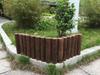 Carbonized Solid Wood Fence Picket for Garden and Balcony Decoration