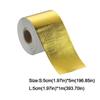 Wysokotemperaturowa taśma samoprzylepna odbijająca ciepło Złota/Srebrna taśma bandażowa