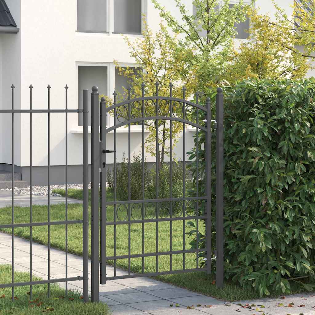 Zauntor with Ornamental Details EMMEN 170 X 100 Cm