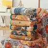 100% Cotton Gauze Large Bath Towel For El Home Bohemian Style Floral Print Throw Blanket Lightweight Sofa Cover Shawl Blanket