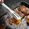 Meat Food Clips Stainless Steel Food Clamp 7/9/12 Inch Steak Tongs Creativity Salad Bread Clamp