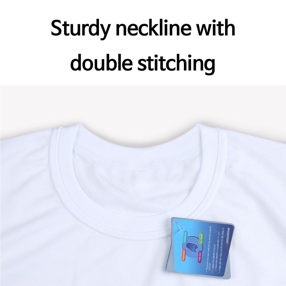 T-Shirts für Herren langärmlig Schweißabsorbierend und schnelltrocknend Sommer kühl Sport-T-Shirt Korea Mode