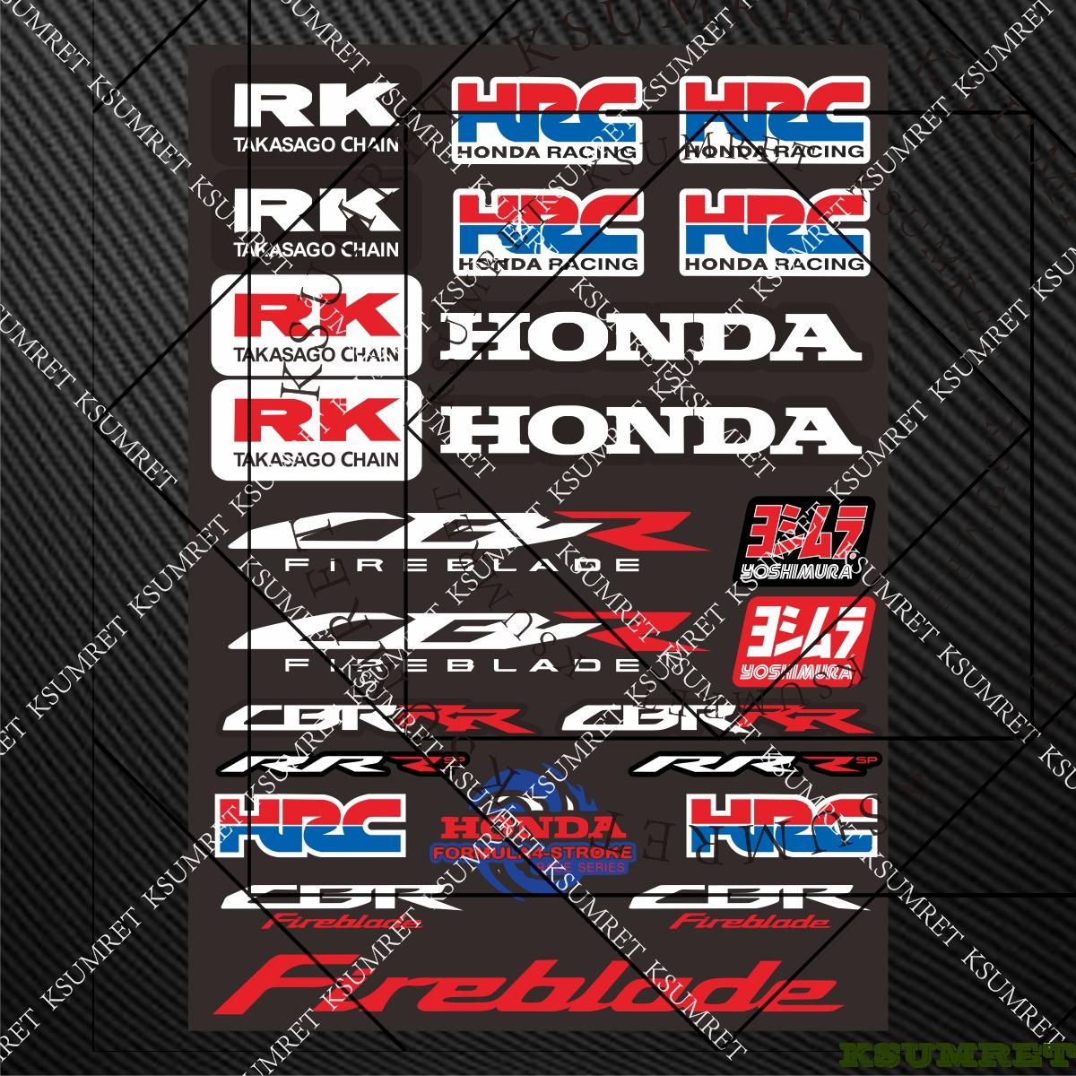 For Honda Stickers Motorcycle Sticker Decal Kit