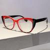 Oversized Cat Eye Glasses  New in Stylish Blue Light Blocking Eyewear Trendy Brand Designer Multicolor Rim Eyeglasses