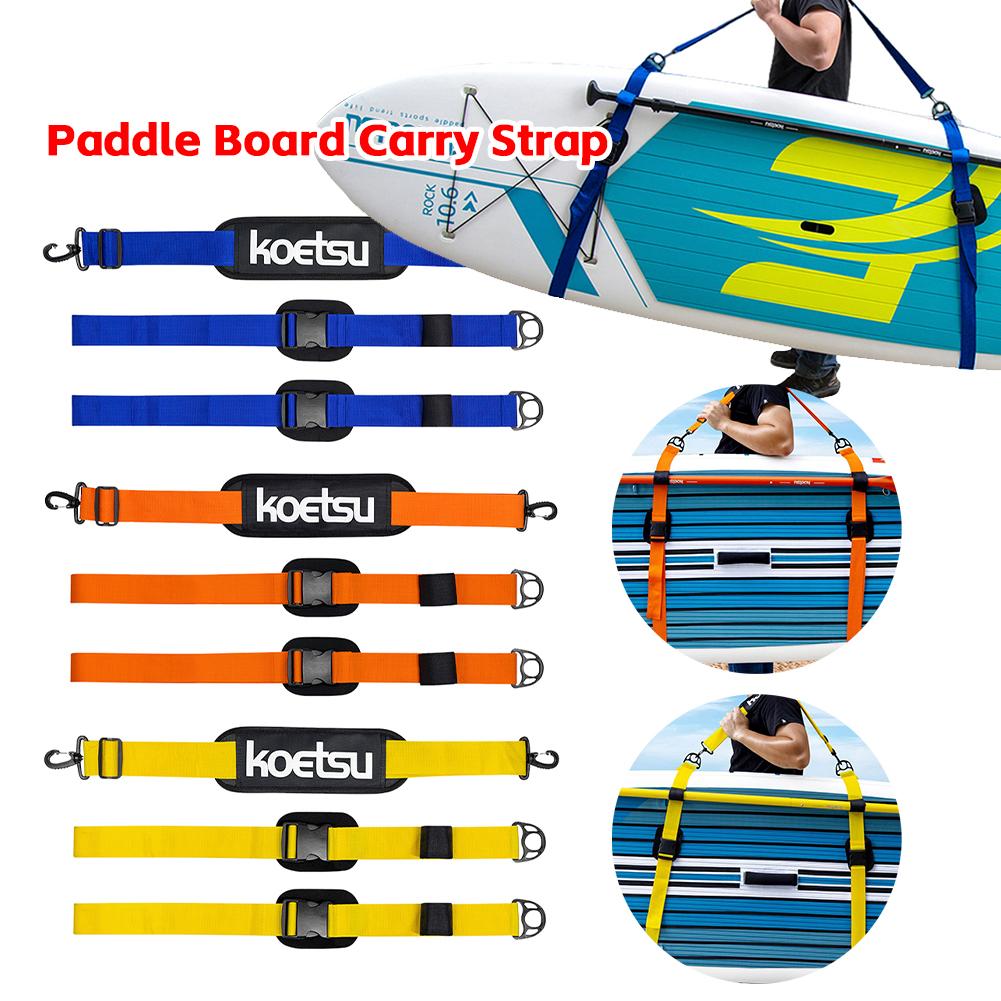 Paddle Board Carry Strap SUP Carrying Strap Stand Up Surf Paddle Board Carrier for Paddleboards Surfboards Longboards