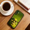 Cute green cartoon monster Phone Case For Samsung Galaxy A73,A72,A71,A70,A53,A52,A51,Others Soft Black Cover