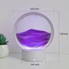 Dnil Moving Sand Art Lamp, 3D Moving Sand Art, Children's Desktop Art Toys, Quicksand Bedside Lamp, Creative Glass Sand Painting Colorful Night