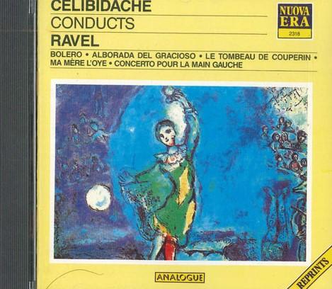 

CD SERGIU CELIBIDACHE - Ravel 2318 NUOVA ERA Italy Classical Used