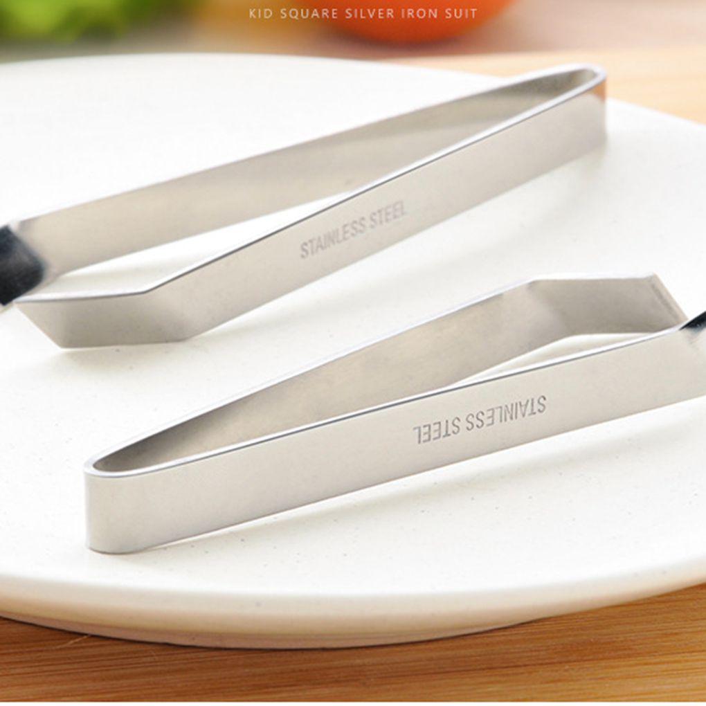 Stainless Steel Fish Bone Tweezer Pincer Plucking Clamp Clip Tong Kitchen Tool