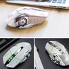 Free Wolf X8 Silent 2,4 GHz 2400 DPI 6 Tasten Kabellose optische Maus USB-Empfänger