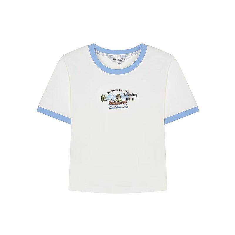 Teenie Weenie Bear Graphic Short Sleeve T-Shirt