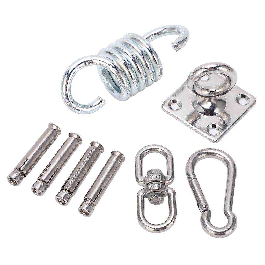 Edelstahl Aufhängungshalterung Hängemattenhalterung Deckenhaken Anker Aufhänger für Yoga-Schaukel