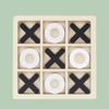 Wooden Tic-Tac-Toe Nine-Grid XO Game: Educational Toy for Children