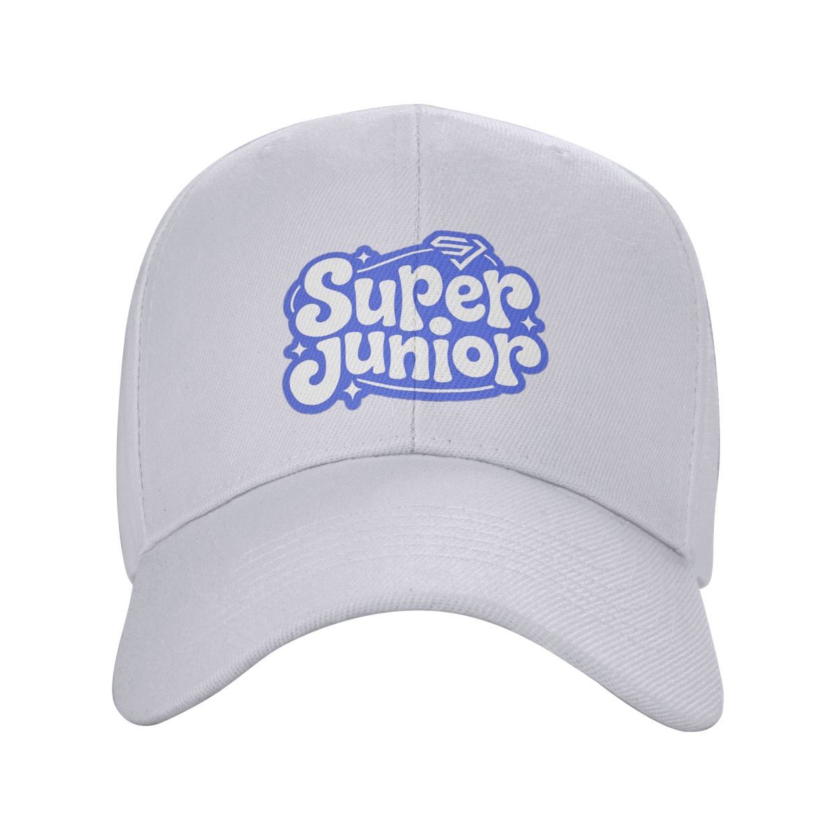

Кепка с логотипом Super Junior K-Pop Модная Повседневная Бейсболка Регулируемая Кепка Хип-Хоп Летняя Унисекс Бейсболки One Size