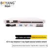 Boyang 4E1+4Phone+4Gigabit Integrated Business Optical Transceiver
