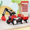 Electric Ride-On Excavator Toy