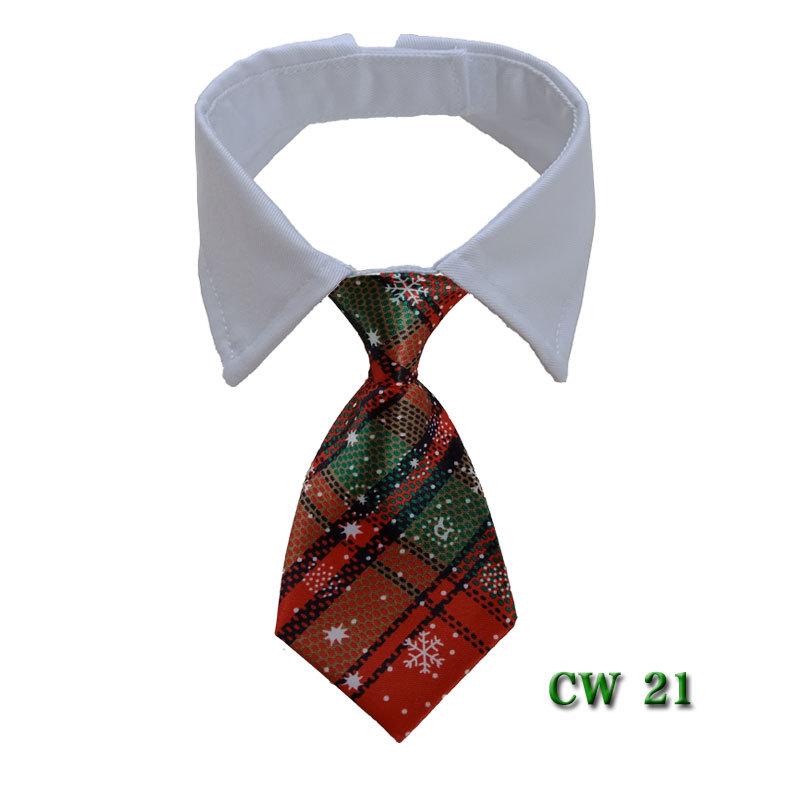 Striped Bow Tie Collar and Scarf for Dogs