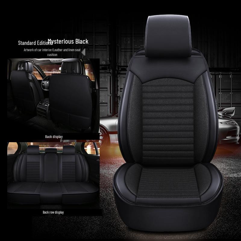 

Универсальная льняная подушка на автомобильное сиденье «Четыре сезона», Подходит для Bora/Jetta/Sagitar, Пять сидений, Модель B-87