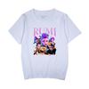 KPop Demon Hunters Tshirt Hip Hop Men Women Anime Print Top Tees Harajuku Tshirts Fashion Summer T-shirt