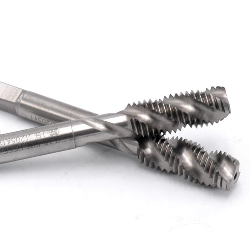 1pcs W6542 HSS American Spiral Groove Machine Tap UNC/UNF, Used for Stainless Steel Internal Thread Tapping and Drilling Tools