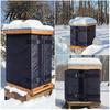 Winter Beekeeping Supplies Beehive Wrap for 8 And 10 Frame Beehives Insulated 600D Oxford Cloth Insulation Shield Hive Cover Cold Weather
