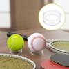 15 PCS Clear Baseball Stand, Ring Ball Acrylic Sphere Stand, Baseball Display Stands for Golf Ball, Tennis, Softball, Baseballs Stands (1.2inch,