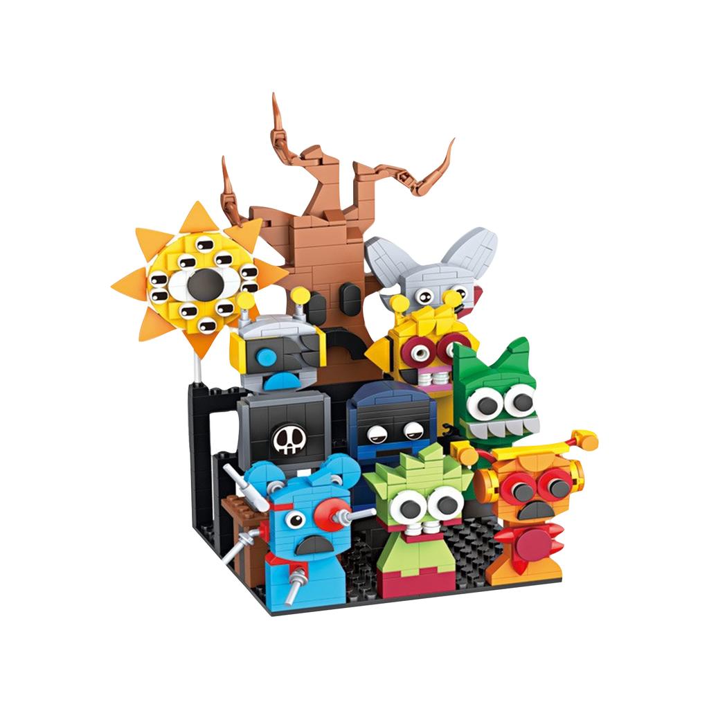 Zábavná dětská sada puzzle, stavebnice, hračka