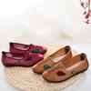 Women's Printed Shoe Upper Fishing Shoes Canvas Flat Mesh Breathable Comfortable Fashionable and Casual Board Shoes