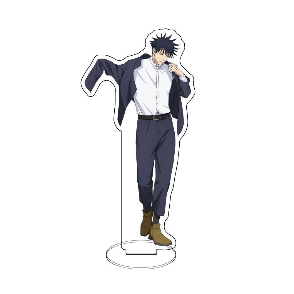 15cm Jujutsu Kaisen Acrylic Medium Stand Itadori Yuji Satoru Gojo Figure Ornaments Homo Creative Boys Gifts Toys Doll