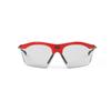 RUDY PROJECT Sports Sunglasses for Road and RYDON SLIM Fire Red Frame with Impact X2 Photochromic Black Bikes, Cycling, Marathons, Jogging,