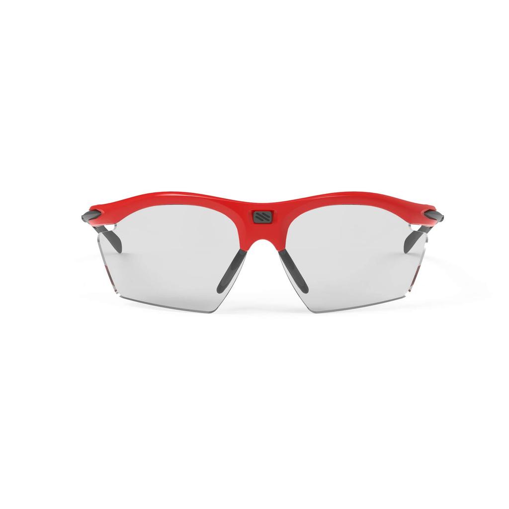 RUDY PROJECT Sports Sunglasses for Road and RYDON SLIM Fire Red Frame with Impact X2 Photochromic Black Bikes, Cycling, Marathons, Jogging,