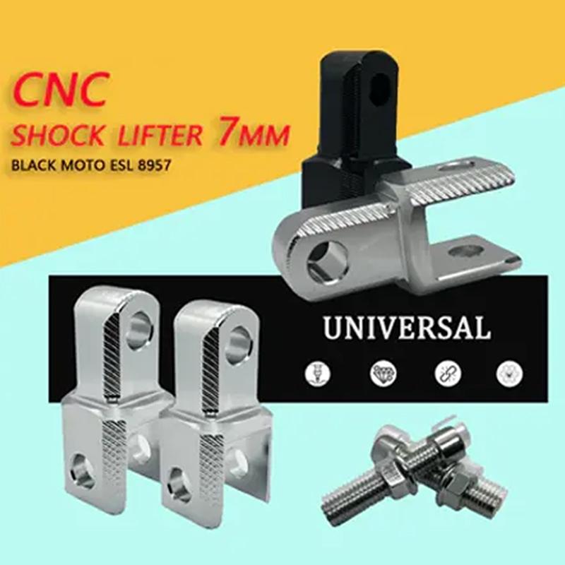 7MM Alloy Shock Lifter CNC Extension ESL 8957 Motorcycle Suspension Height Adjuster Suitable for Modified Motorcycles