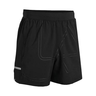 Baseline Solid Color Elastic Casual Sports Shorts Men Shorts Black 1384141-001